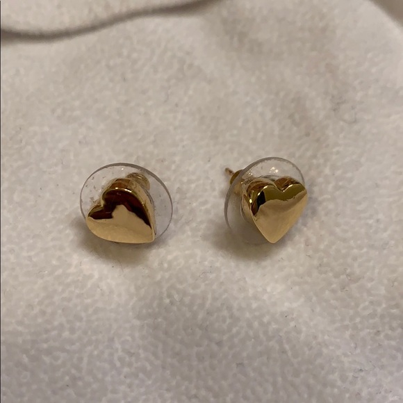 kate spade Jewelry - Heart shaped Kate Spade earrings
